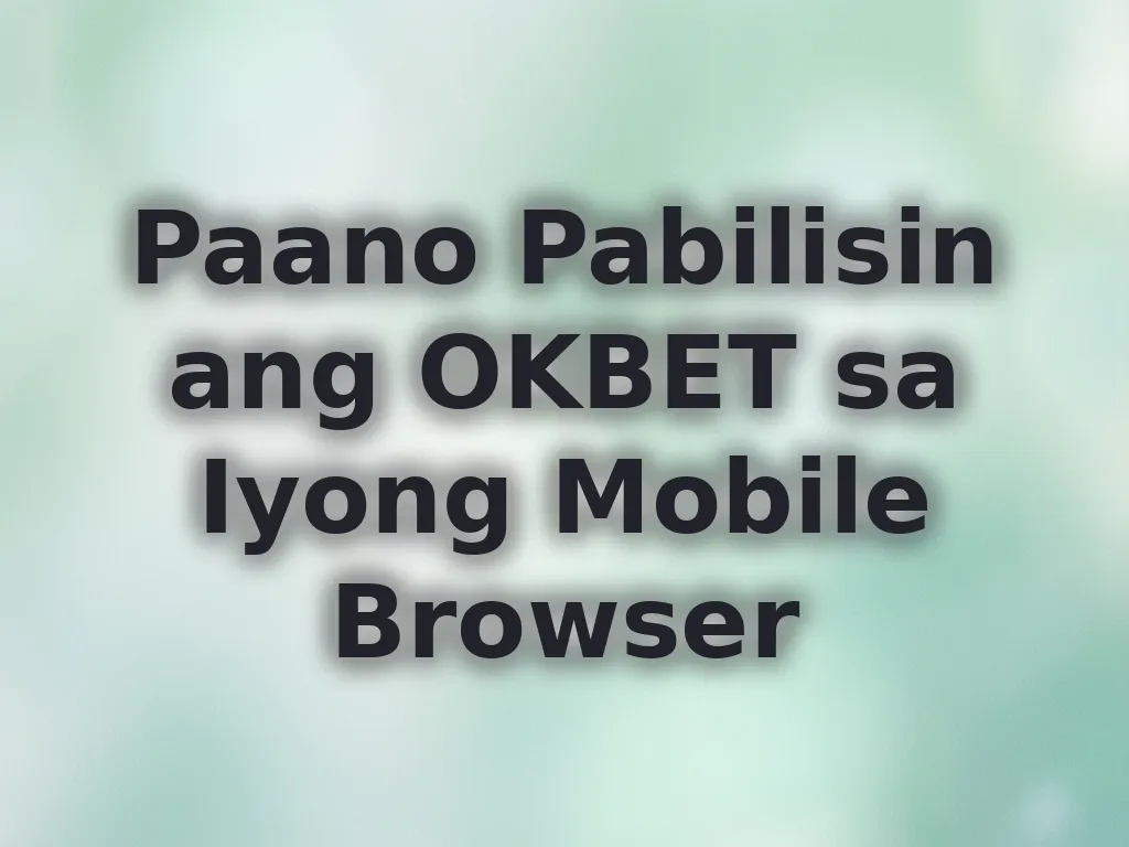 Mobile Optimization